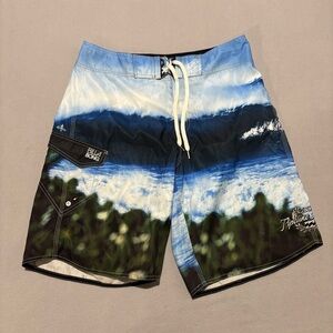 Billabong Pipeline Master Swim Trunks Boardshorts 36 36x11 Surfing Beach Summer